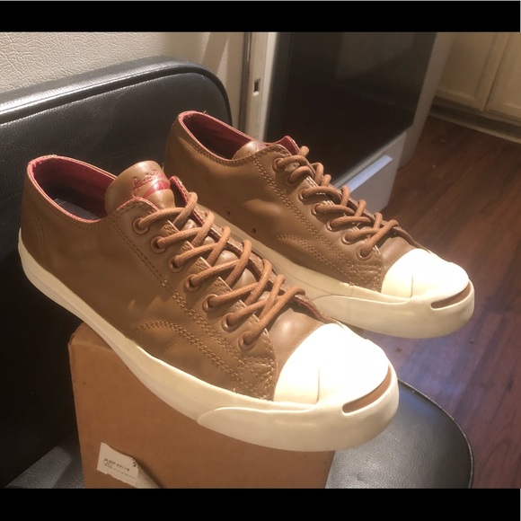 Converse Jack Purcell Canvas Low Brown 